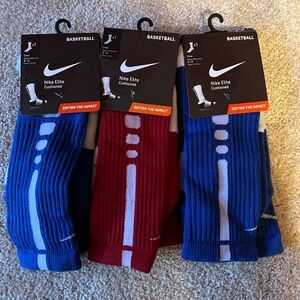 Nike Elite Socks (three pairs)